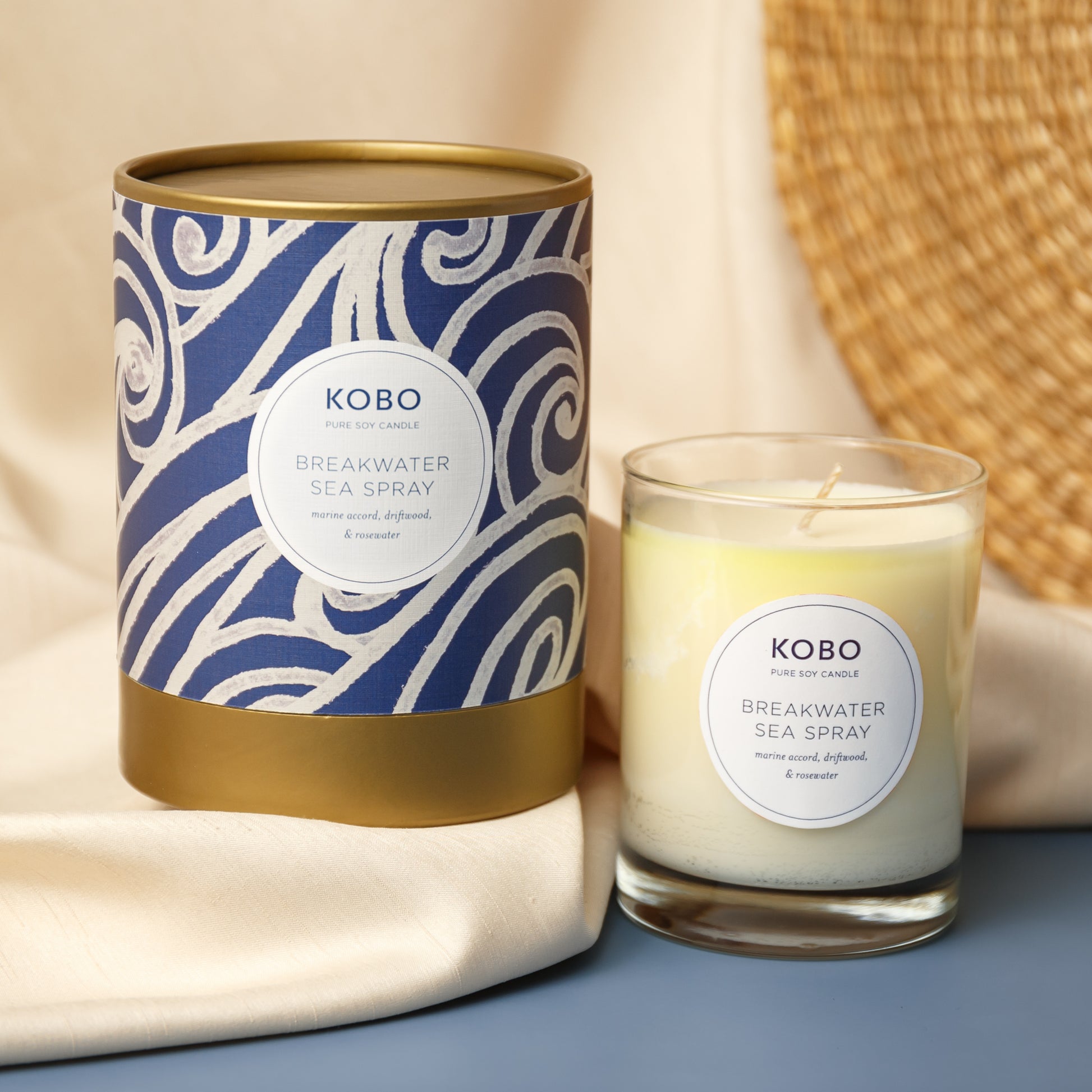 Alternate Image of Breakwater Sea Spray Coastal 11 oz Pure Soy Candle