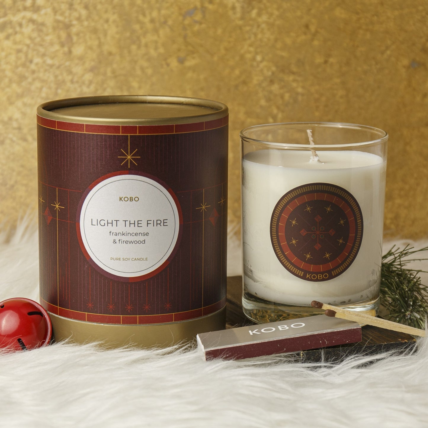 Alternate Image of Light the Fire 11 oz Pure Soy Candle