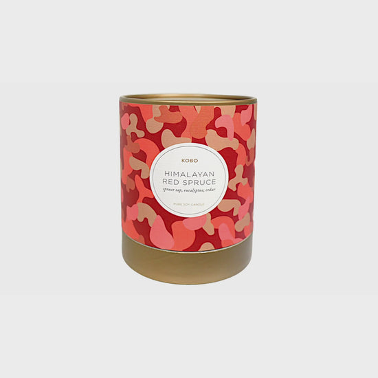 Alternate Image of Himalayan Red Spruce Camo 11 oz Pure Soy Candle