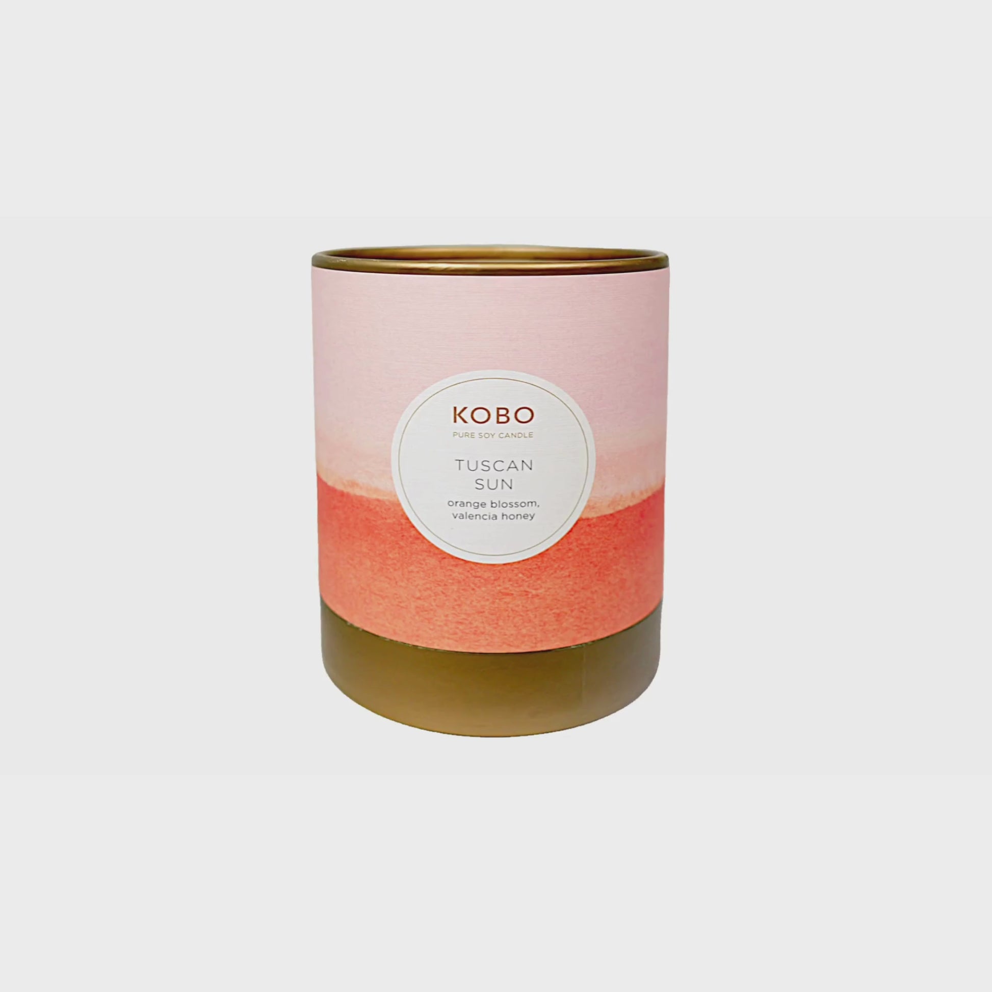 Alternate Image of Tuscan Sun Watercolor 11 oz Pure Soy Candle