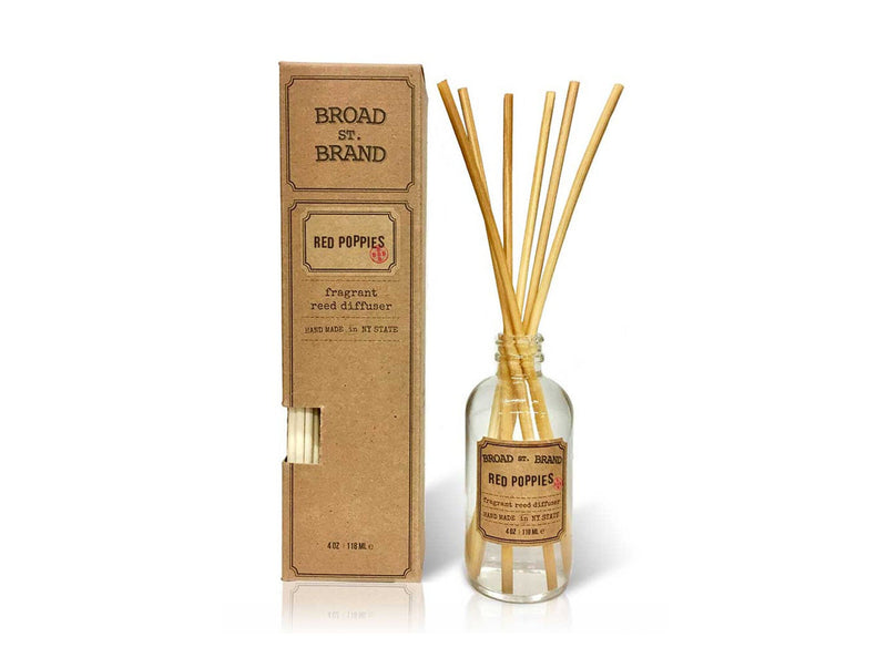 Red Poppies Broad Street 4 oz Room Diffuser
