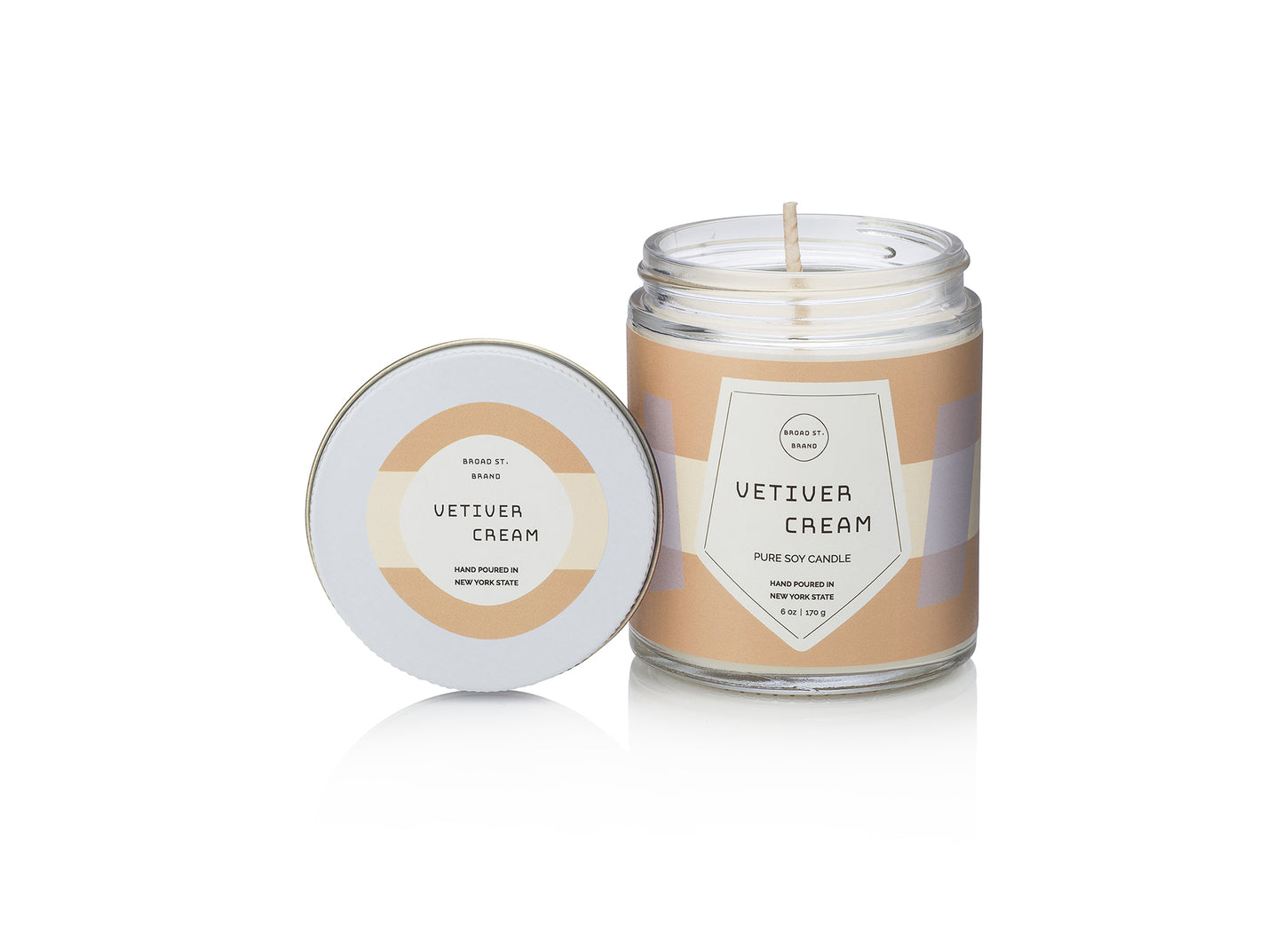 Vetiver Cream Candle