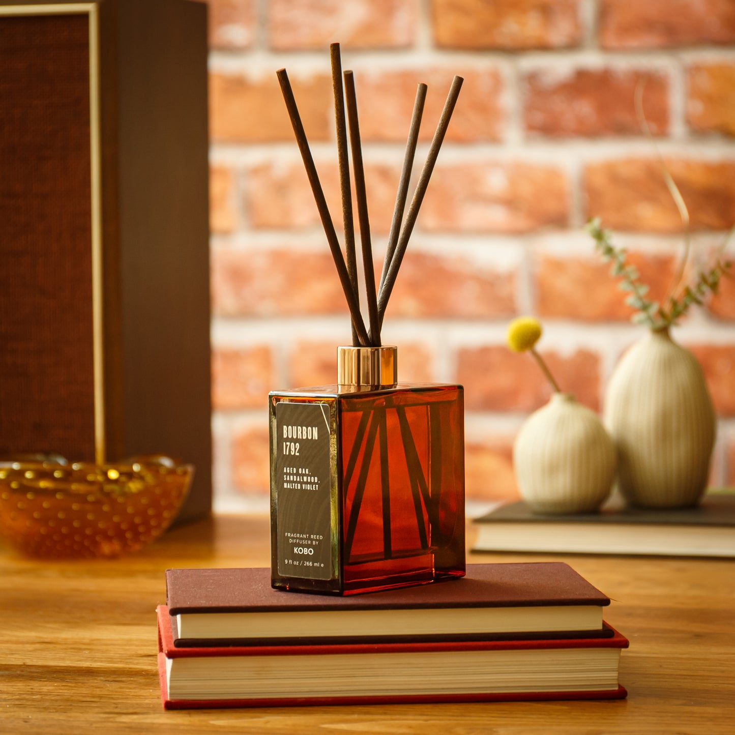 Alternate Image of Bourbon 1792 Woodblock Room Diffuser
