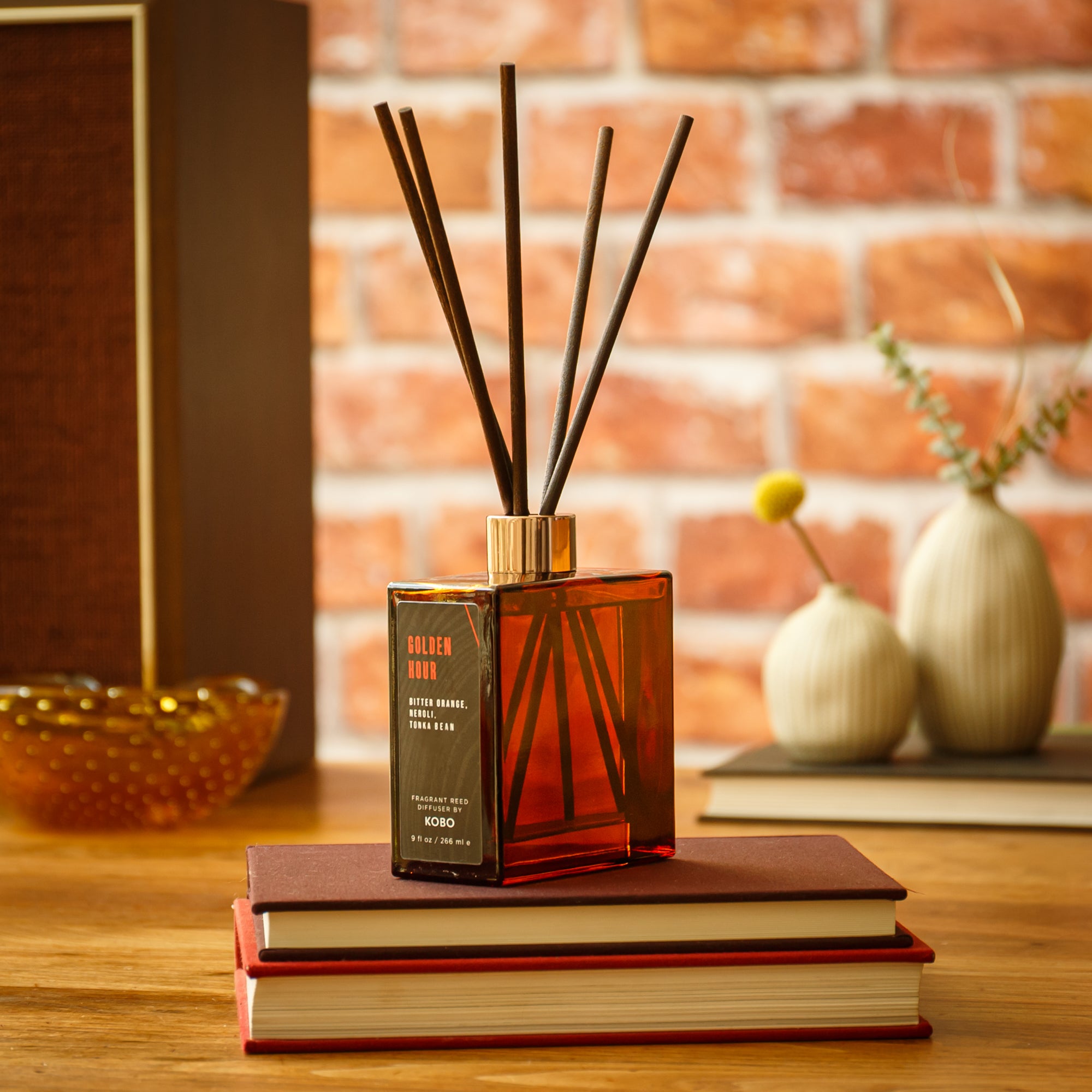 Golden Hour Woodblock Room Diffuser – KOBO