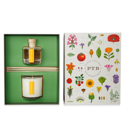 Alternate Image of Sweet Sunflower Plant The Box Candle & Diffuser Gift Set