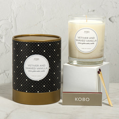 Vetiver Shaved Vanilla Coterie Candle