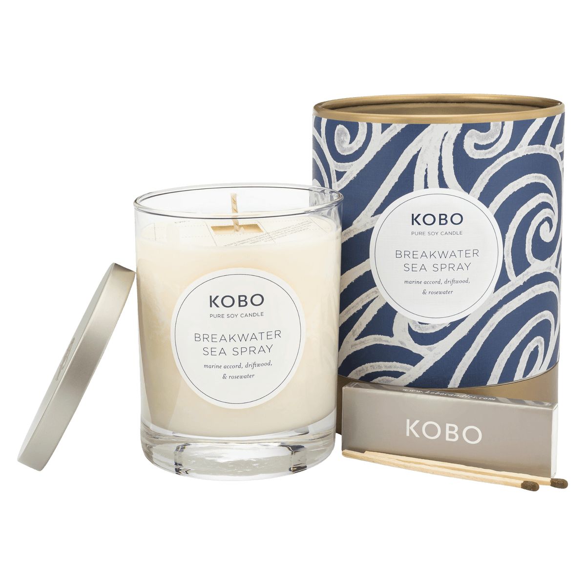 Primary image of Breakwater Sea Spray Coastal Candle