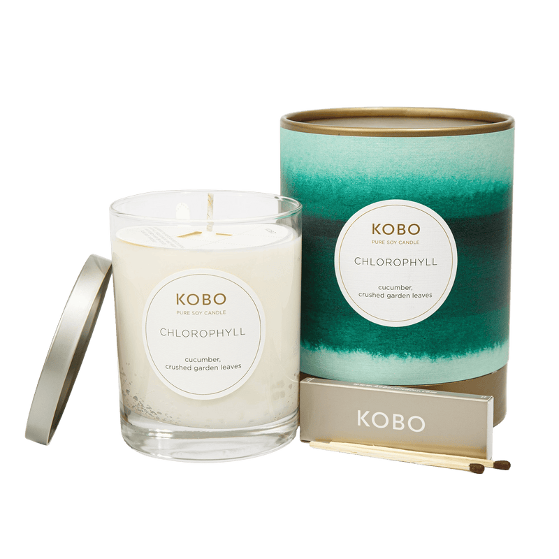 Primary image of Chlorophyll Watercolor Candle
