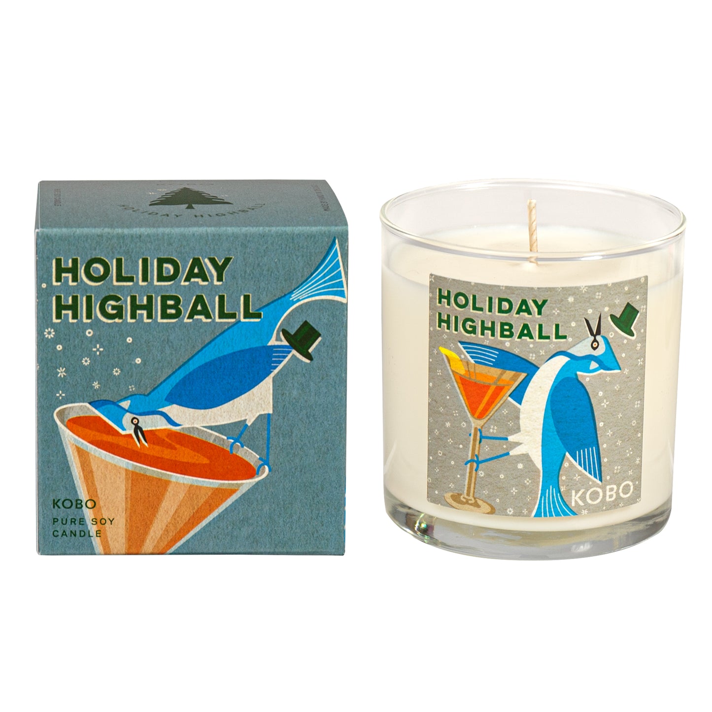Alternate Image of Holiday Highball 9 oz Candle