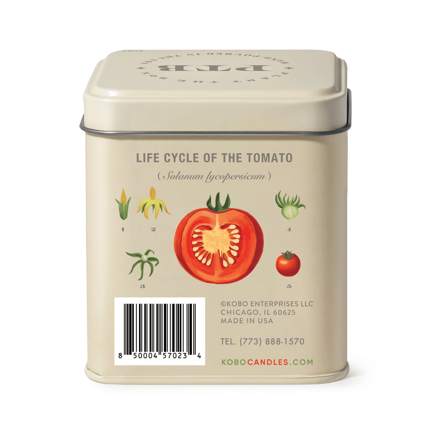 Alternate image of Wild Tomato Vine Plant the Box 10 oz Tin Candle