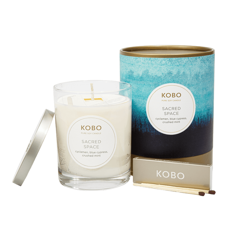 Primary image of Sacred Space Watercolor Candle