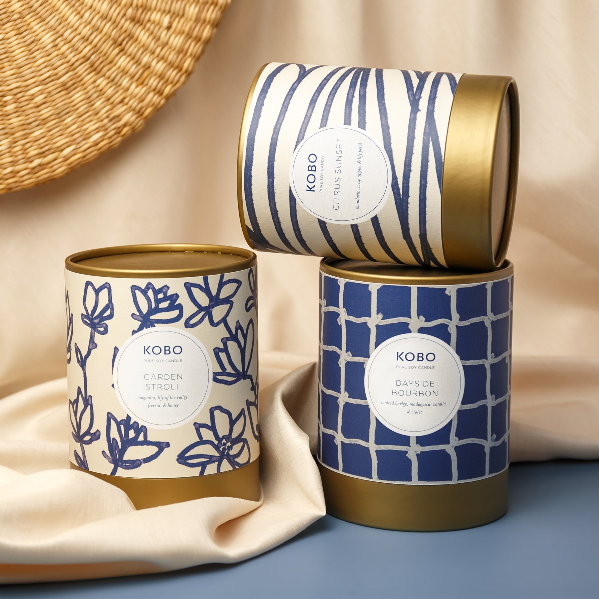 Citrus Sunset Coastal Candle – KOBO - Main Image