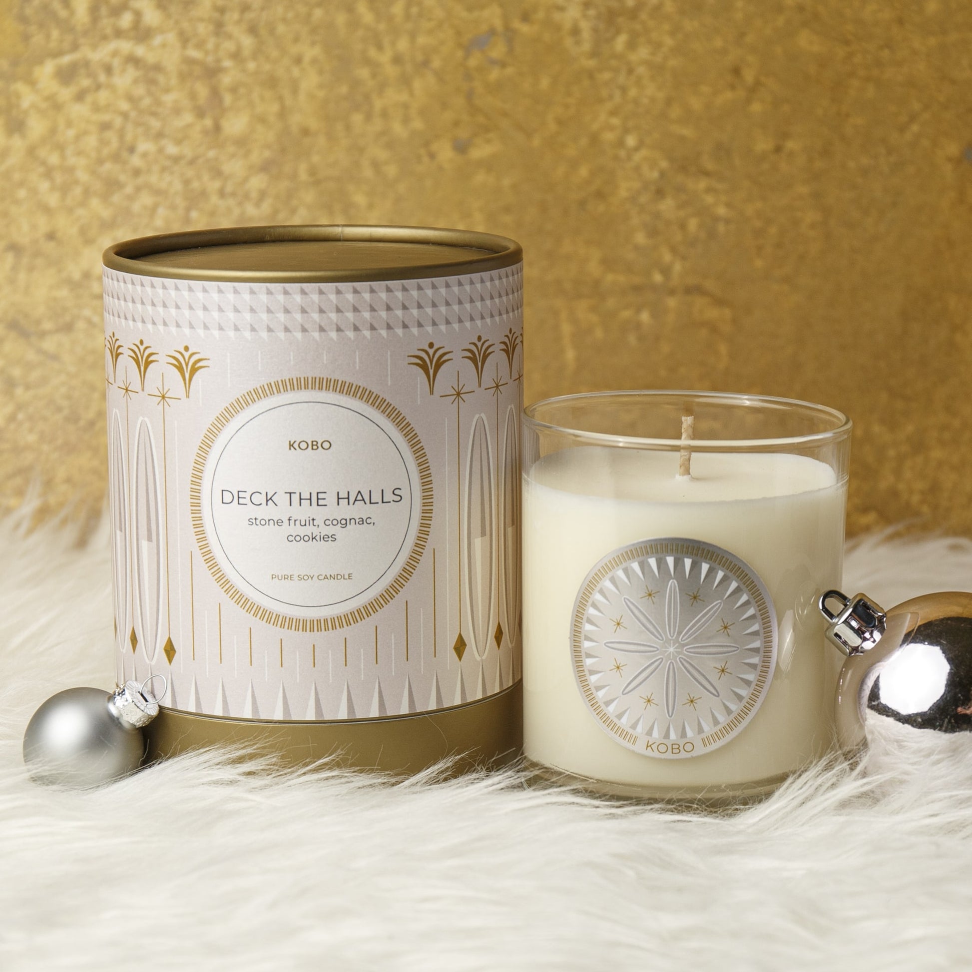 Alternate Image of Deck the Halls 11 oz Pure Soy Candle