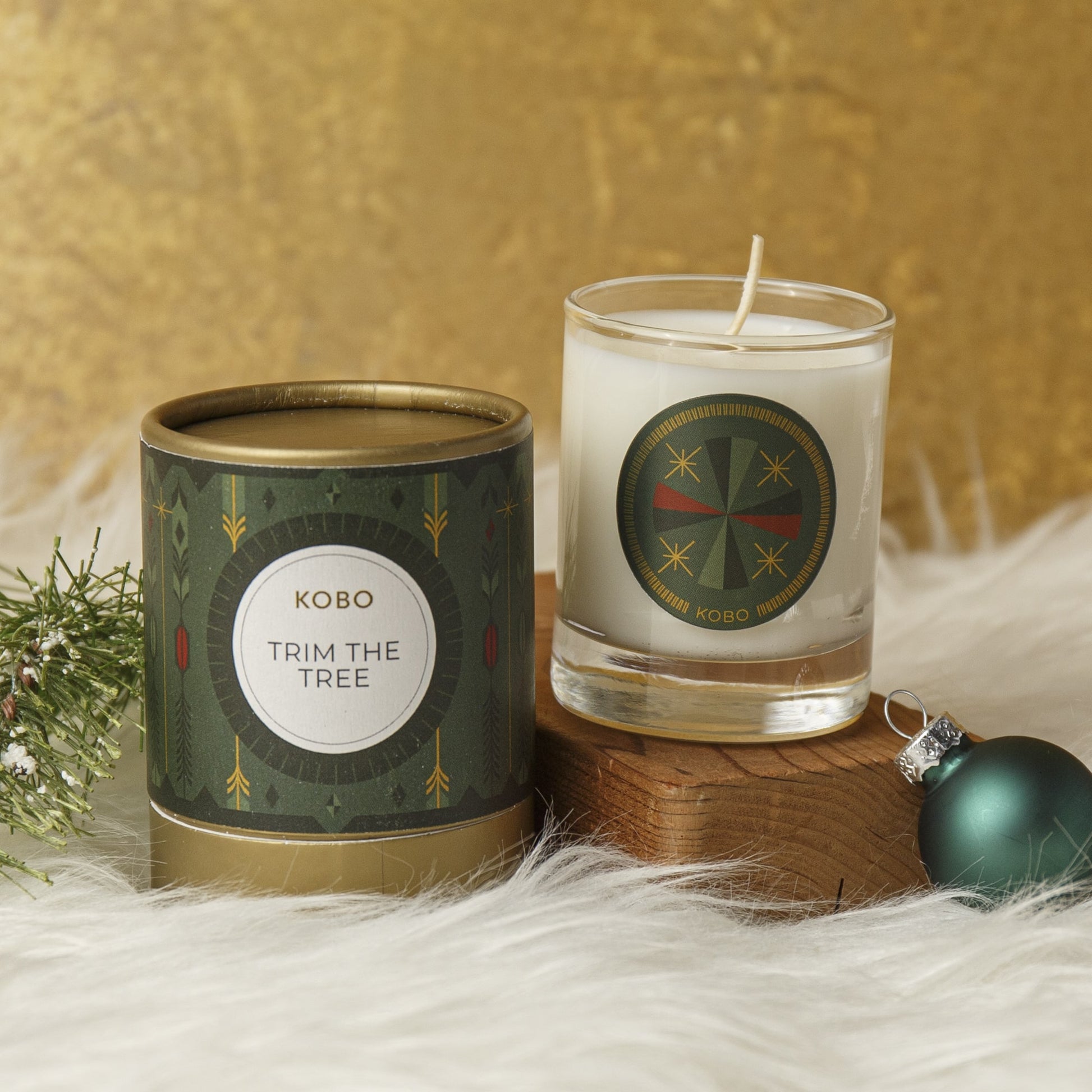 Alternate Image of Trim the Tree 2.3 oz Pure Soy Candle