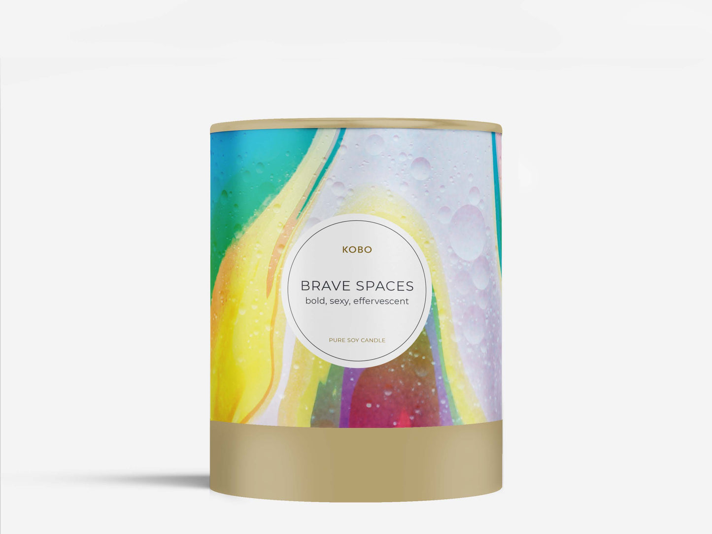 Brave Spaces Limited Edition 11 oz Pure Soy Pride Candle