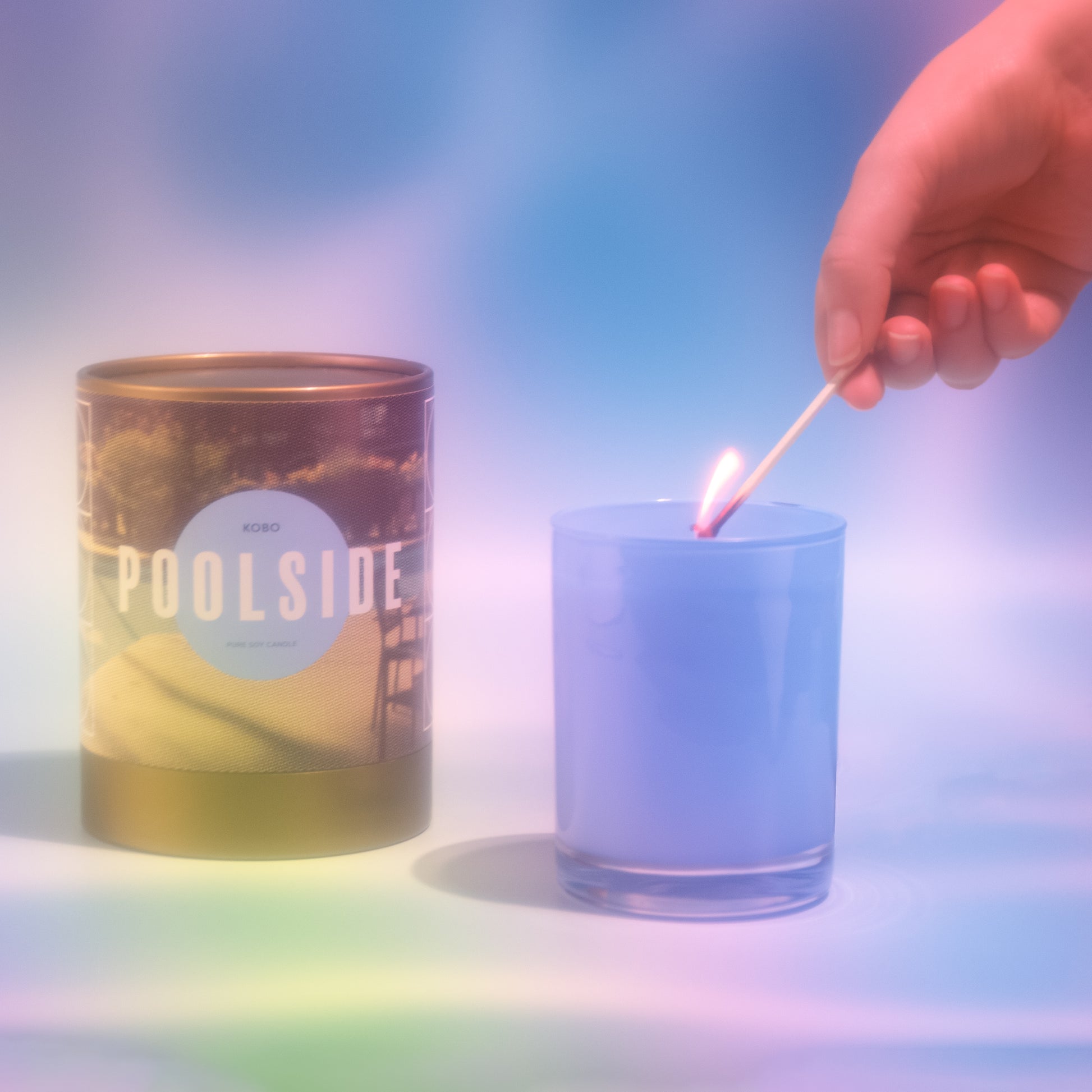 Alternate Image of Poolside Road Trip 11 oz. Pure Soy Candle