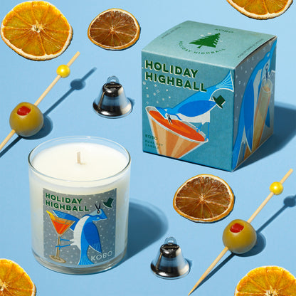 Alternate Image of Holiday Highball 9 oz Candle