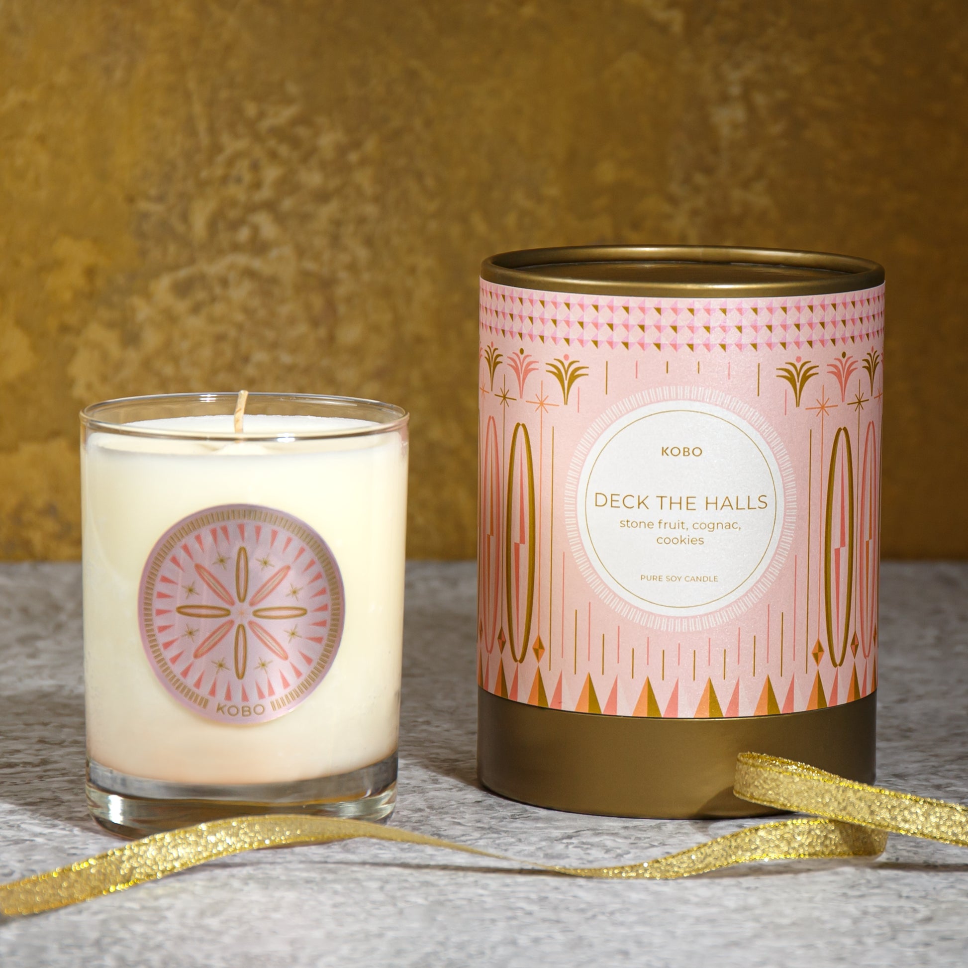 Alternate Image of Image of Deck the Halls Candle 11 oz