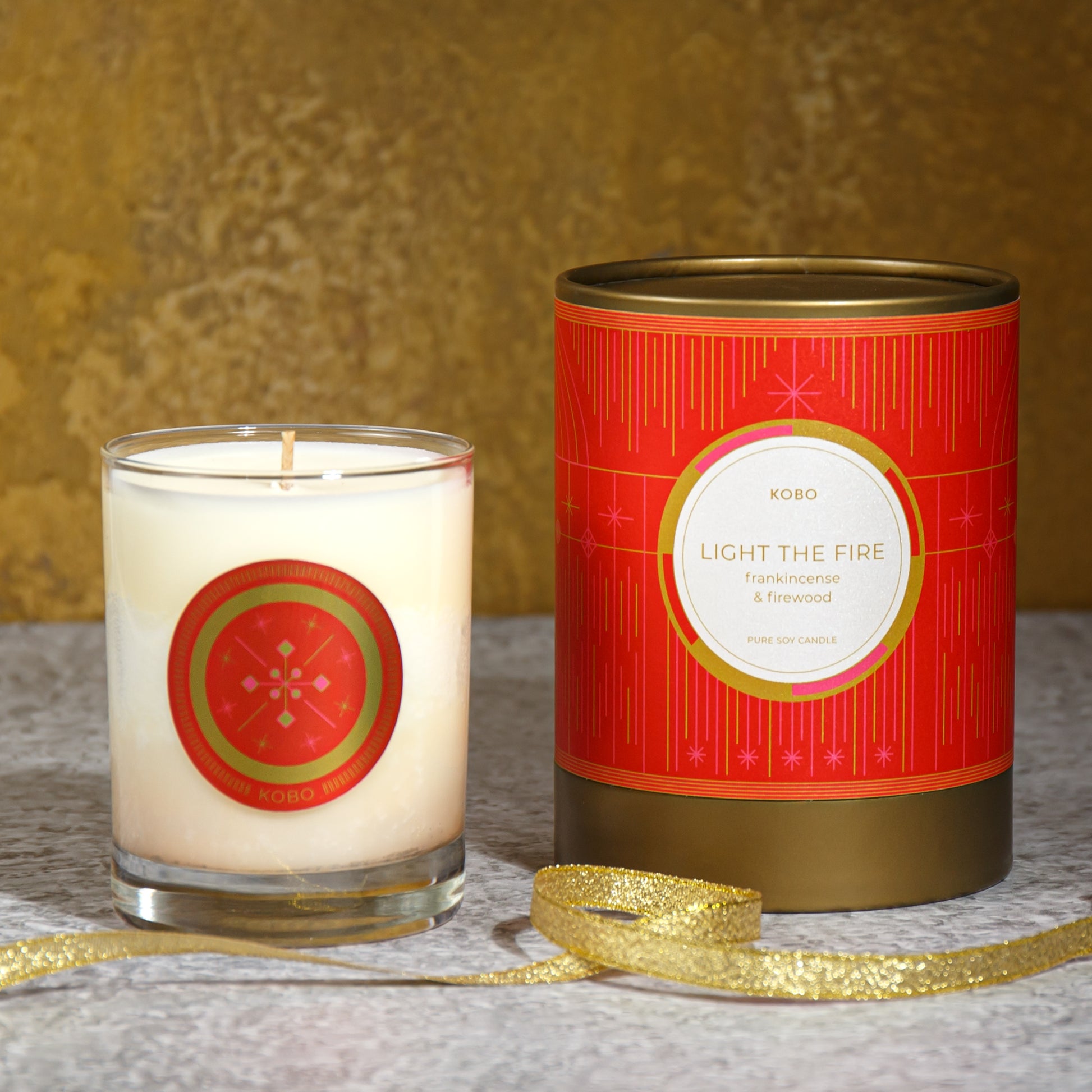 Alternate Image of Light the Fire Candle 11 oz