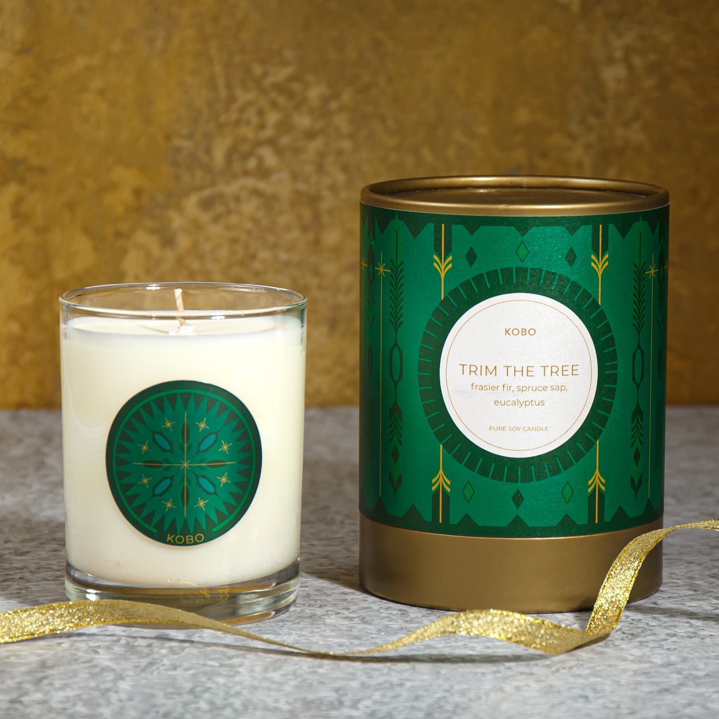 Alternate Image of Trim the Tree Candle 11 oz