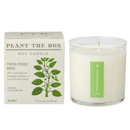 Primary image of Fresh Picked Basil Plant the Box Candle