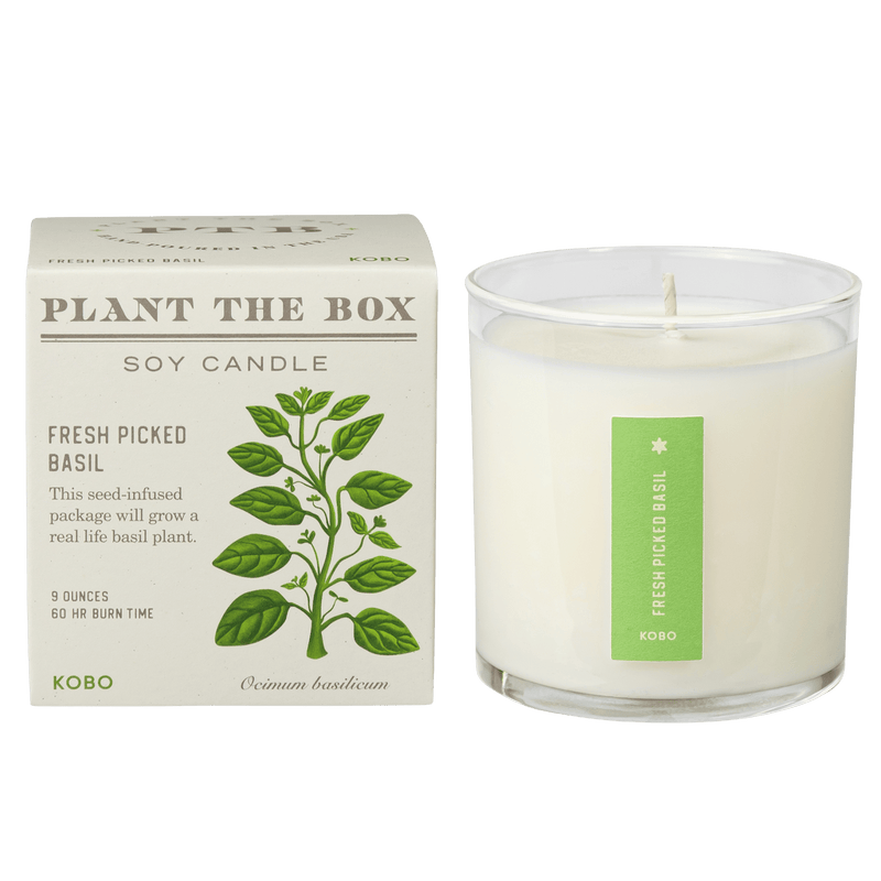 Primary image of Fresh Picked Basil Plant the Box Candle