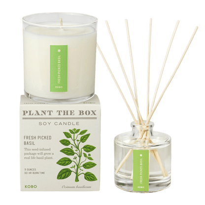 Primary image of Fresh Picked Basil Plant the Box Duo