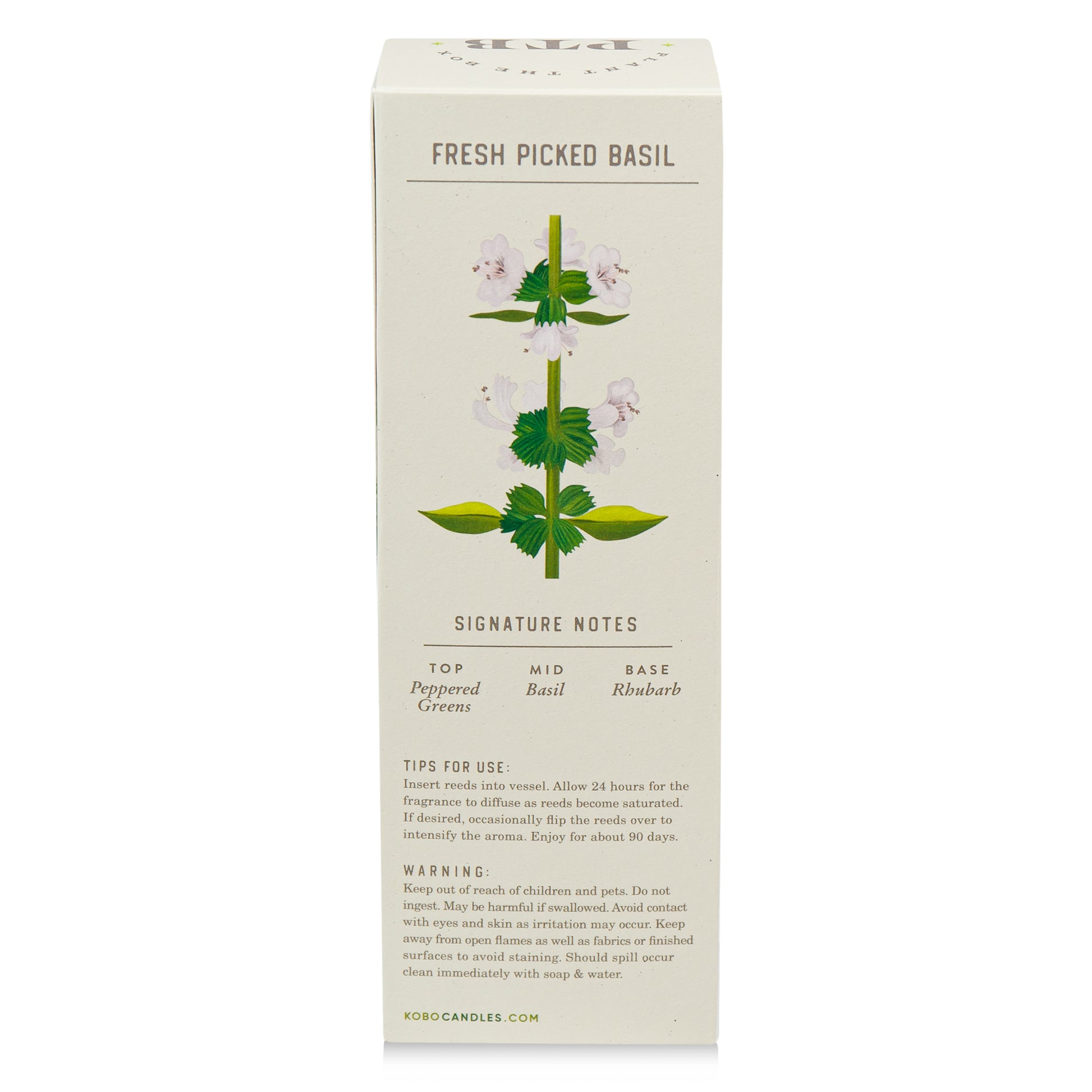 Alternate Image of Fresh Picked Basil Plant the Box 4 oz Diffuser