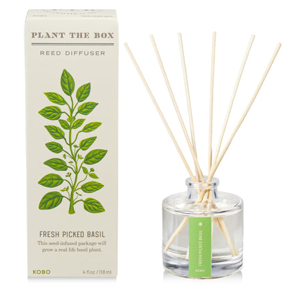 Alternate Image of Fresh Picked Basil Plant the Box 4 oz Diffuser