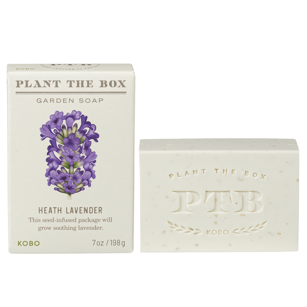 Primary image of Heath Lavender Plant the Box Bar Soap