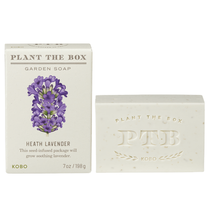 Primary image of Heath Lavender Plant the Box Bar Soap