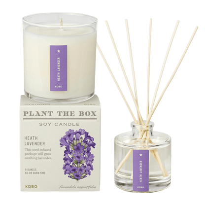 Primary image of Heath Lavender Plant the Box Duo