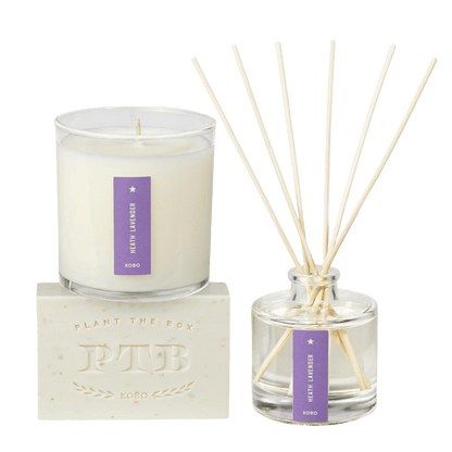 Primary image of Heath Lavender Plant the Box Trio