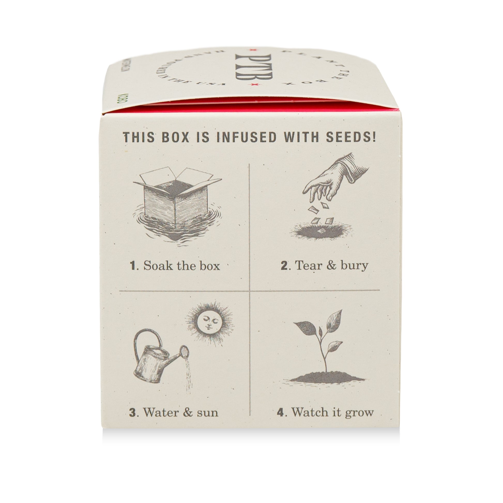 Alternate Image of Ripe Watermelon Plant the Box 9 oz Candle