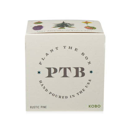 Alternate Image of Rustic Pine Plant The Box Candle
