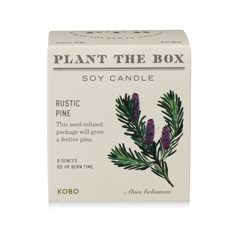 Primary Image of Rustic Pine Plant The Box Candle