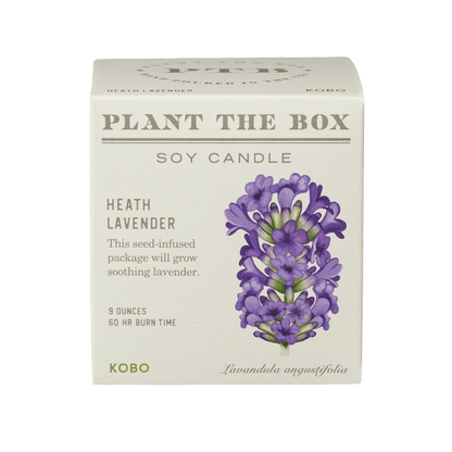 Primary image of Heath Lavender Plant The Box Candle