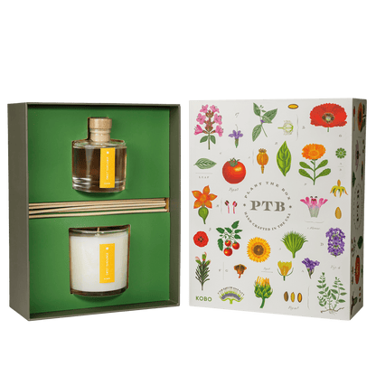 Primary image of Sweet Sunflower Plant The Box Candle & Diffuser Gift Set
