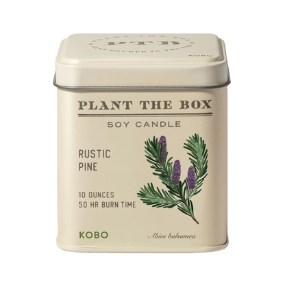 Primary image of Rustic Pine Plant the Box 10 oz Tin Candle