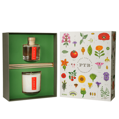 Primary image of Wild Tomato Vine Plant The Box Candle & Diffuser Gift Set