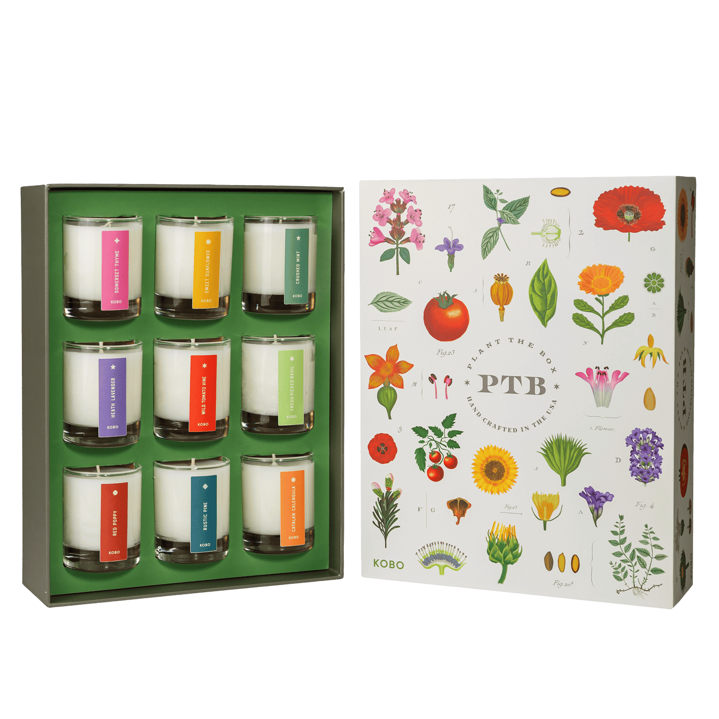 Primary image of Plant The Box Votive Gift Set