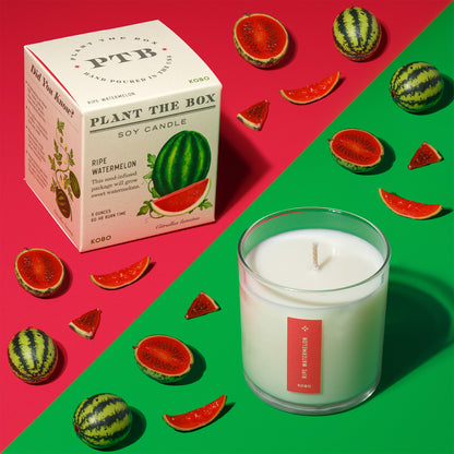 Alternate Image of Ripe Watermelon Plant the Box 9 oz Candle