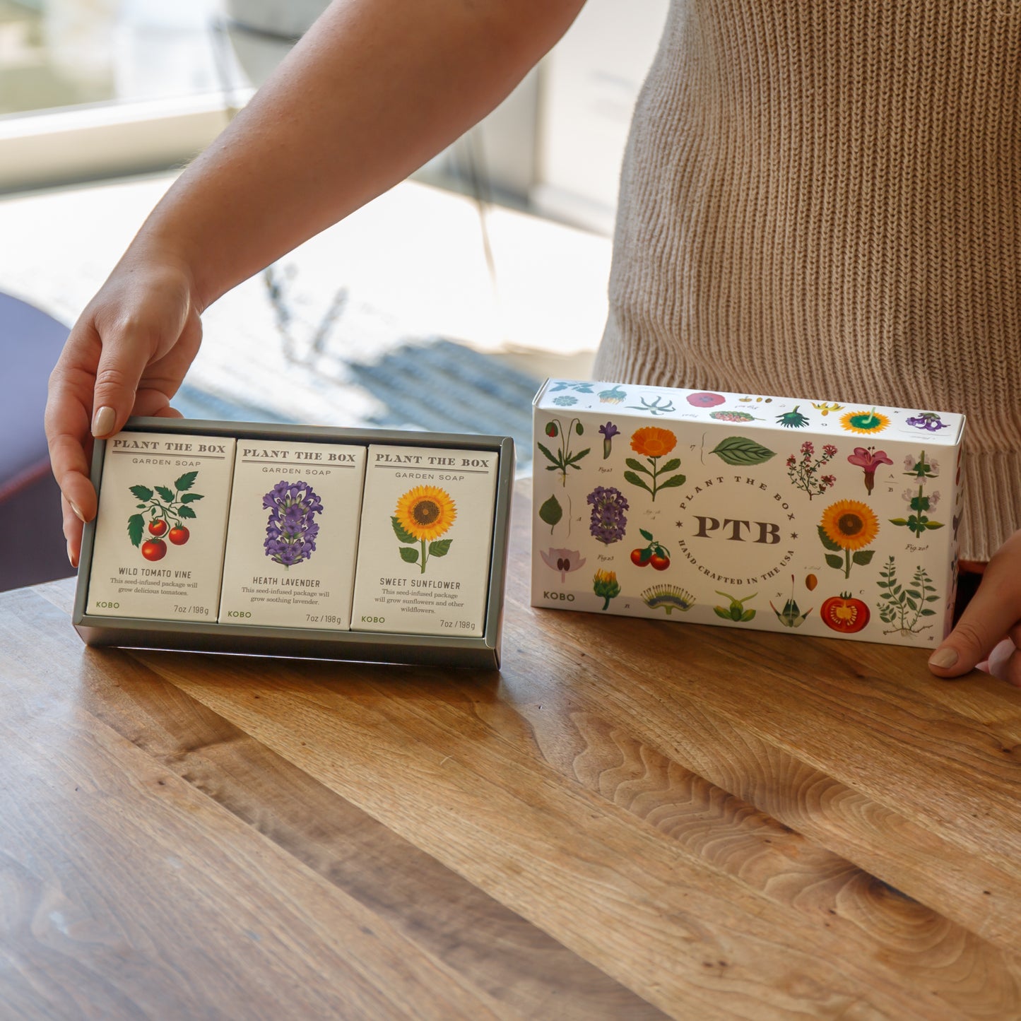Alternate Image of Plant The Box Bar Soap Trio Gift Set