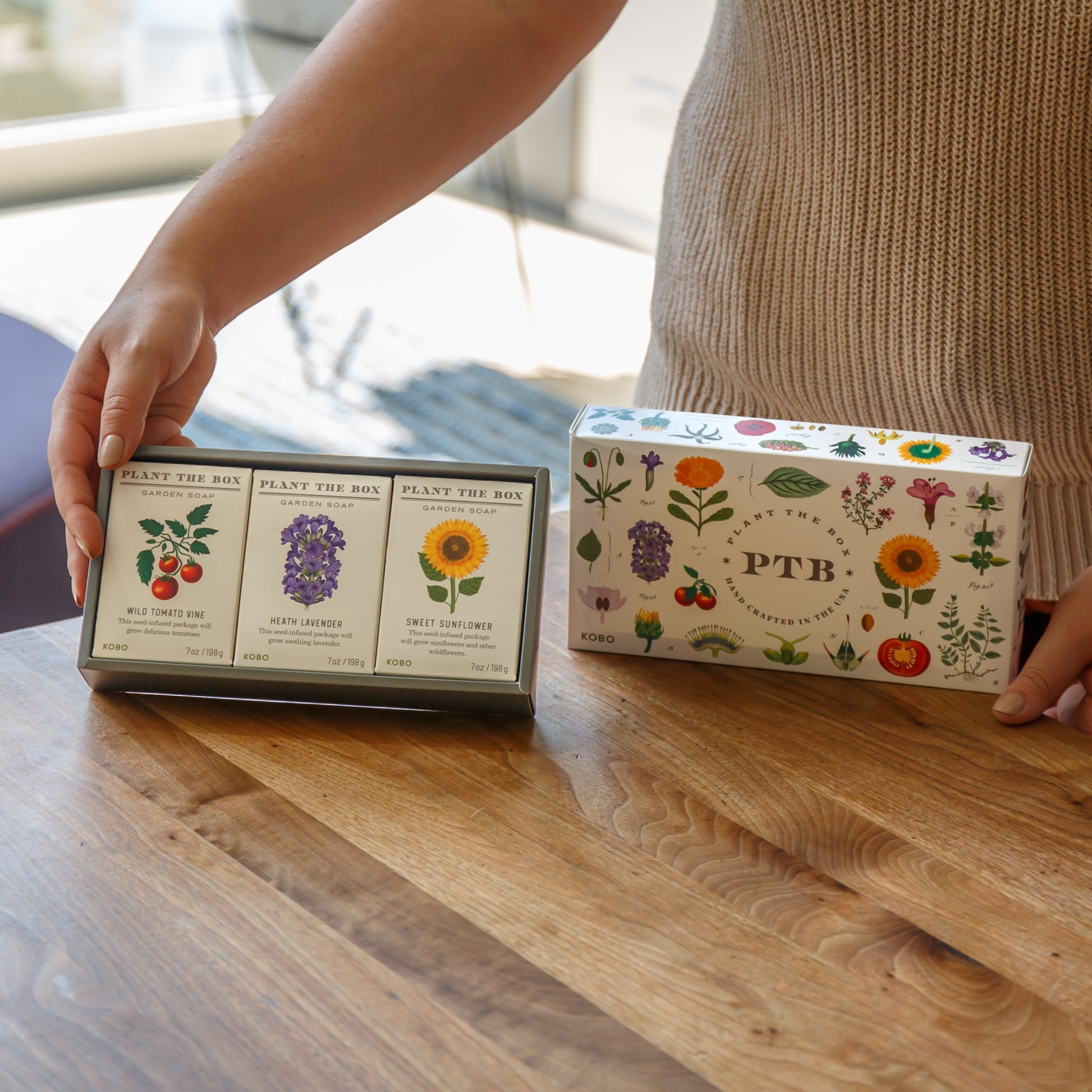 Alternate Image of Plant The Box Bar Soap Trio Gift Set