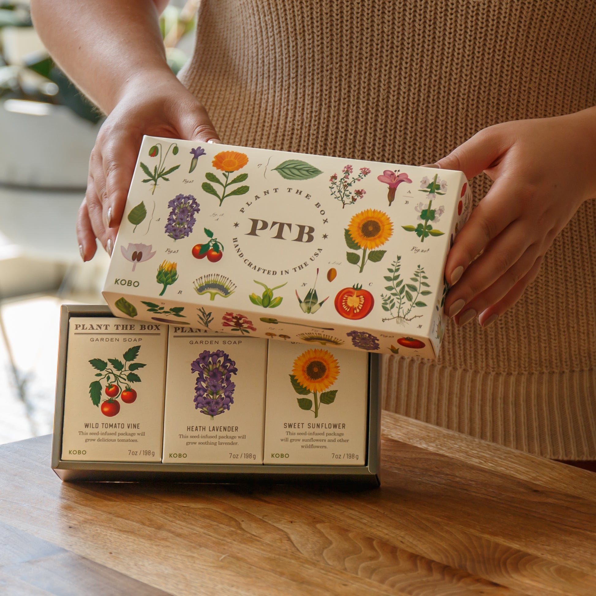 Alternate Image of Plant The Box Bar Soap Trio Gift Set