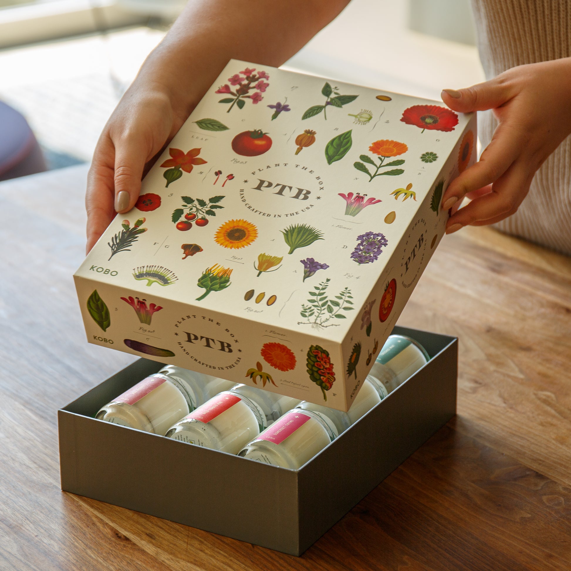 Alternate Image of Plant The Box Votive Trio Gift Set