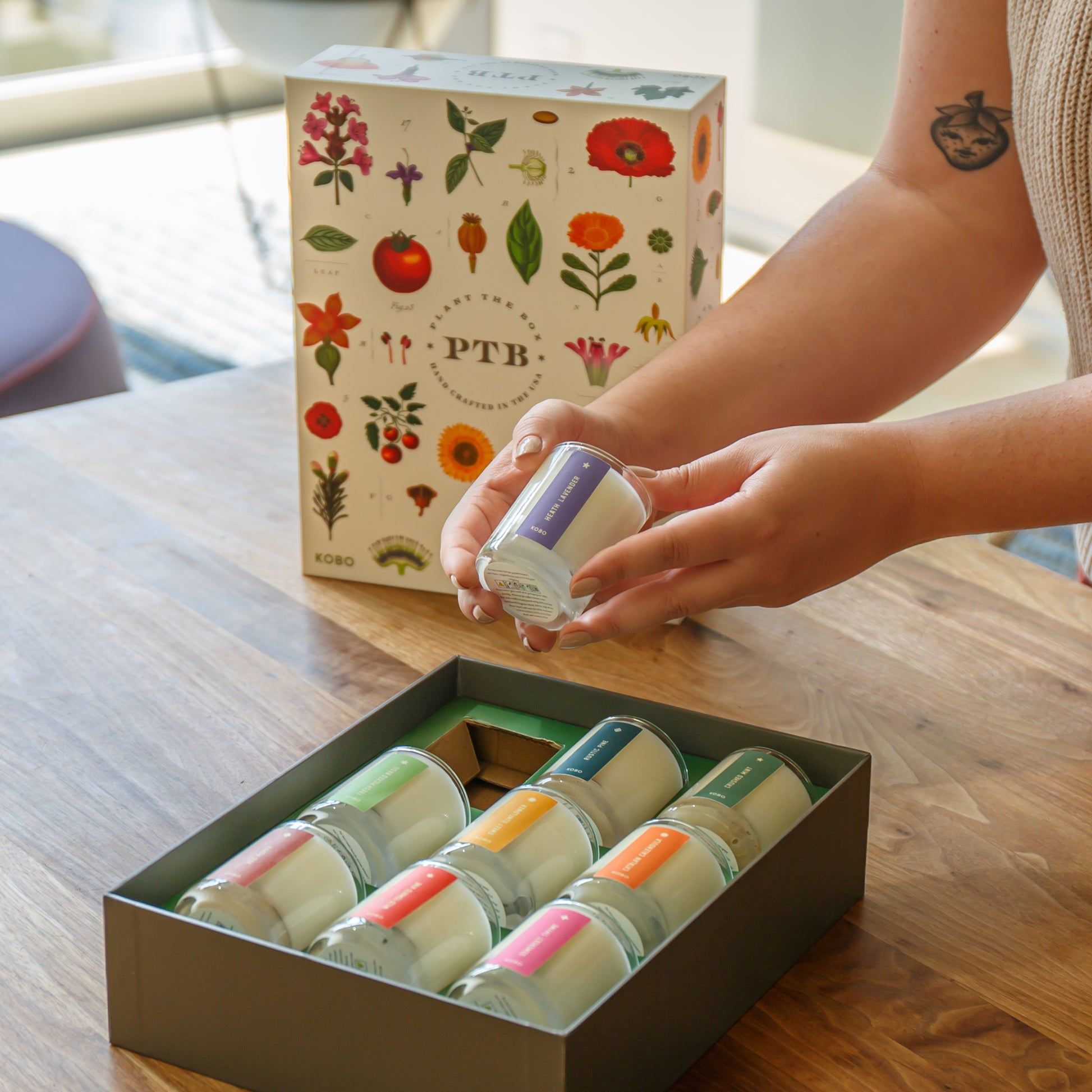 Alternate Image of Plant The Box Votive Trio Gift Set