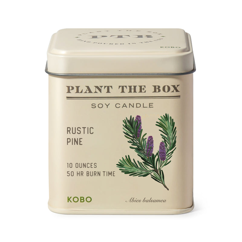 Primary image of Rustic Pine Plant the Box 10 oz Tin Candle