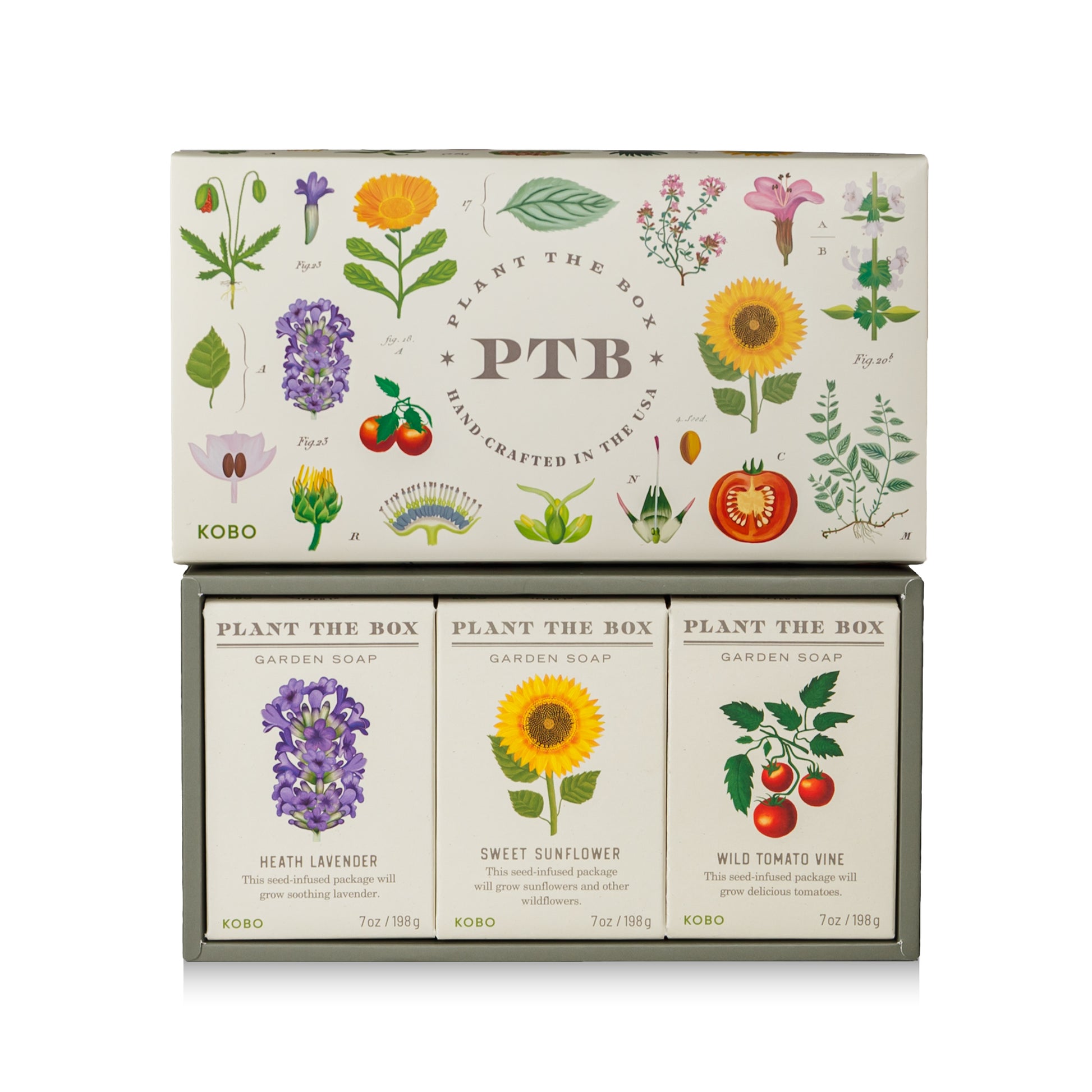Primary Image of Plant The Box Bar Soap Trio Gift Set