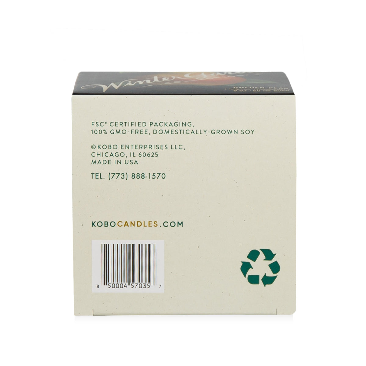 Alternate image of Winter Garden Golden Pear Candle